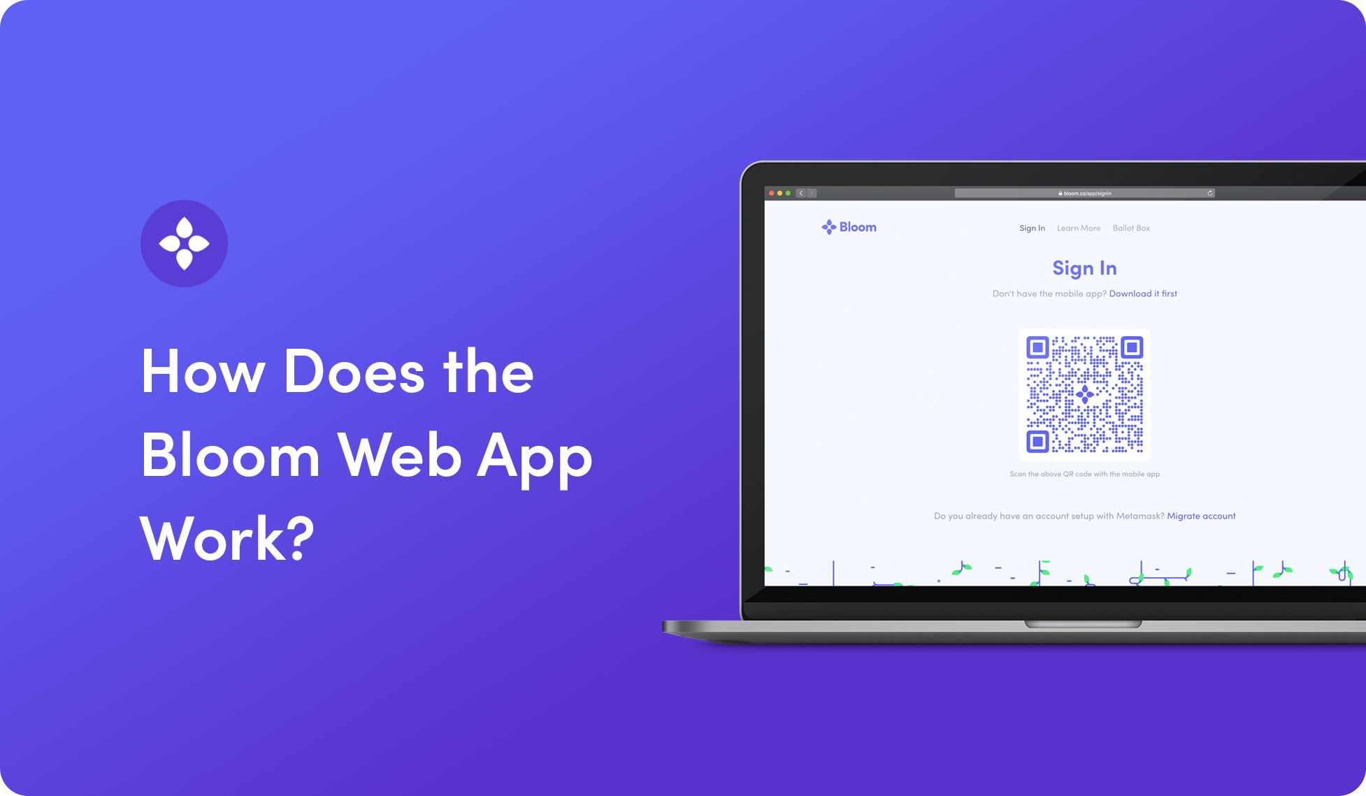 How Does the Bloom Web App Work?