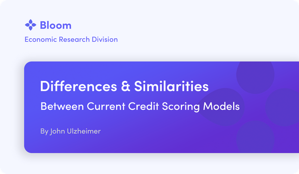 BERD Report: Differences and Similarities Between Current Credit Scoring Models