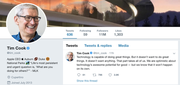 “Data Belongs to Users” — Tim Cook on the Global Data Crisis